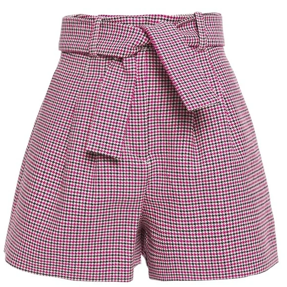 Maje Vic houndstooth Suit Set (Jacket + Shorts) - Picture 3 of 7